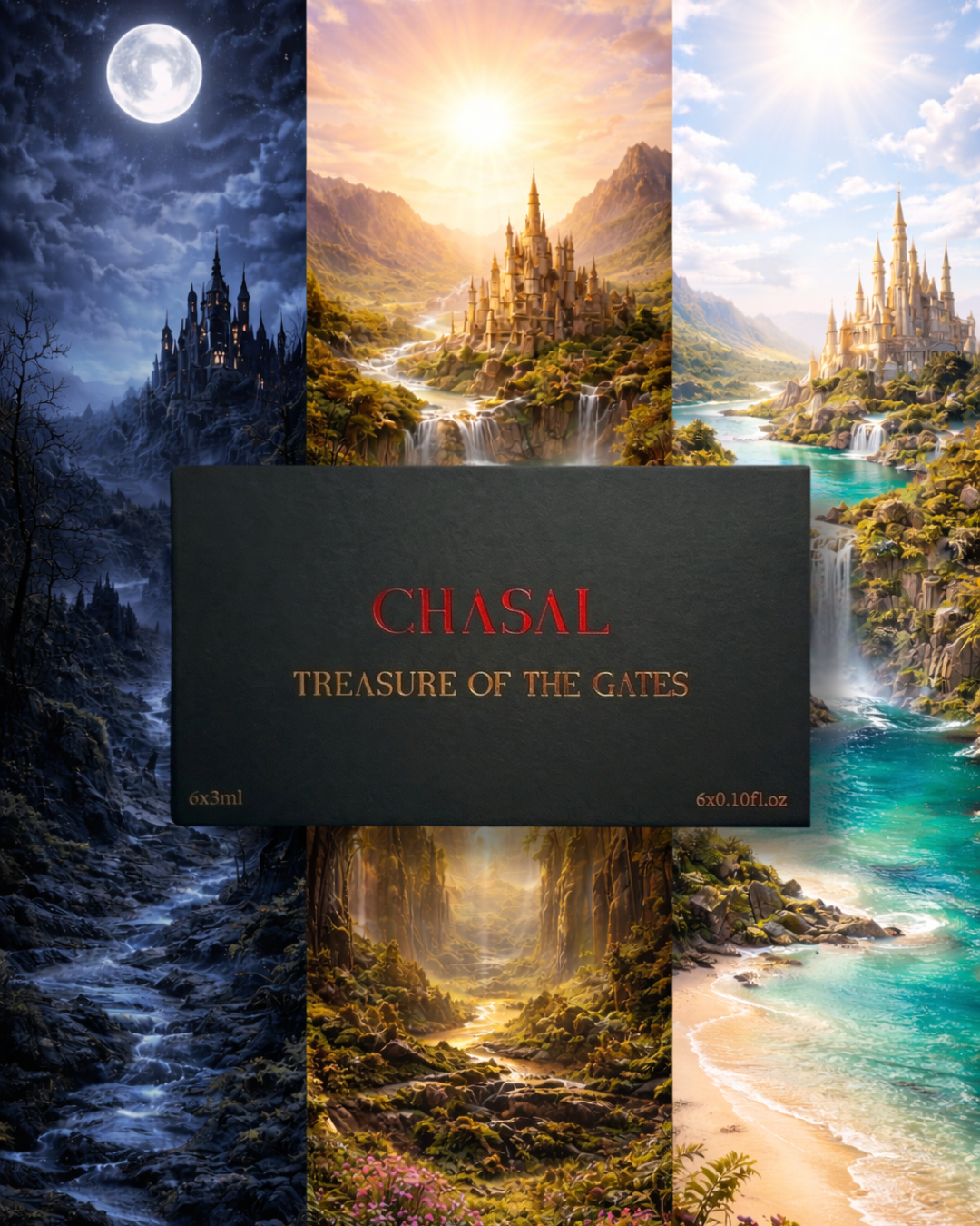 Entdecke alle Elixire von CHASAL und entdecke dich neu. Suche nach dir selbst und nach deinem signature Duft.