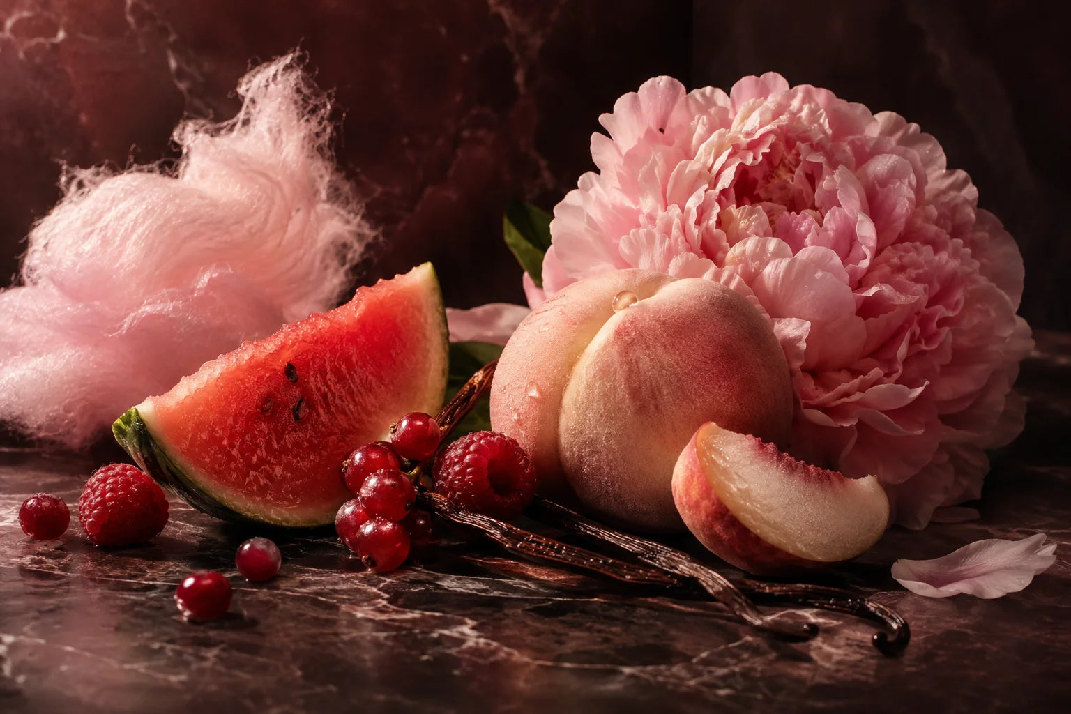 Duftinspiration für Emotional: Wassermelone, rote Früchte, Pfingstrose und Vanille